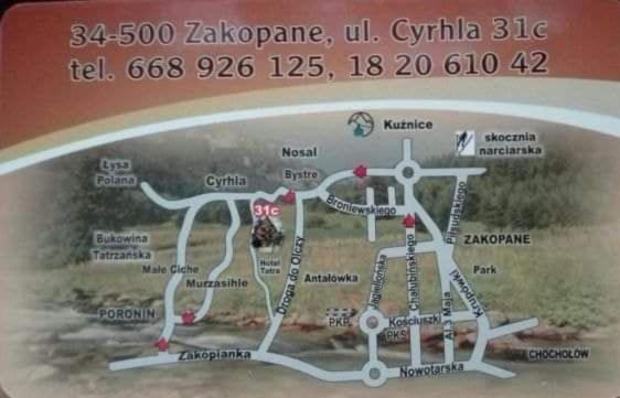 Pokoje Goscinne Anna Bobak زاكوباني المظهر الخارجي الصورة